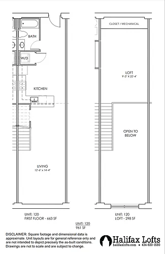 Floor plan Loft 120