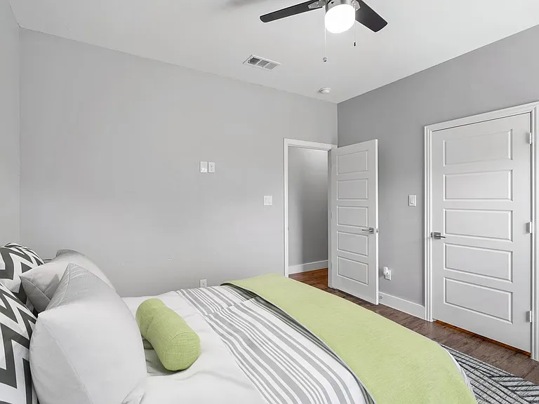 Bedroom 3. This image shows a virtually furnished space. Bedrooms come unfurnished.