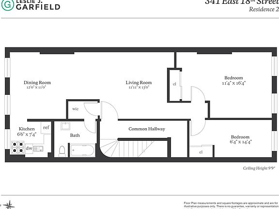 2nd image of 341 E 18th St APT 2