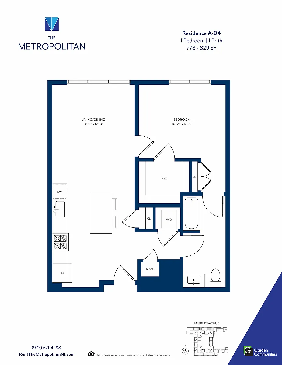 Floor plan $4.21/sq.ft. - A-04