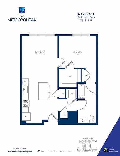 Floor plan $4.21/sq.ft. - A-04