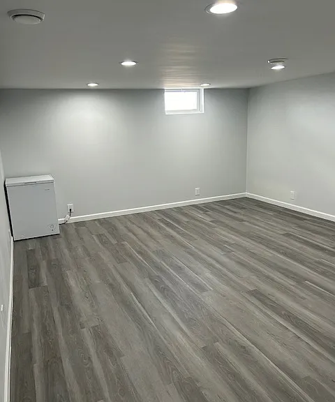 Rec room in lower level