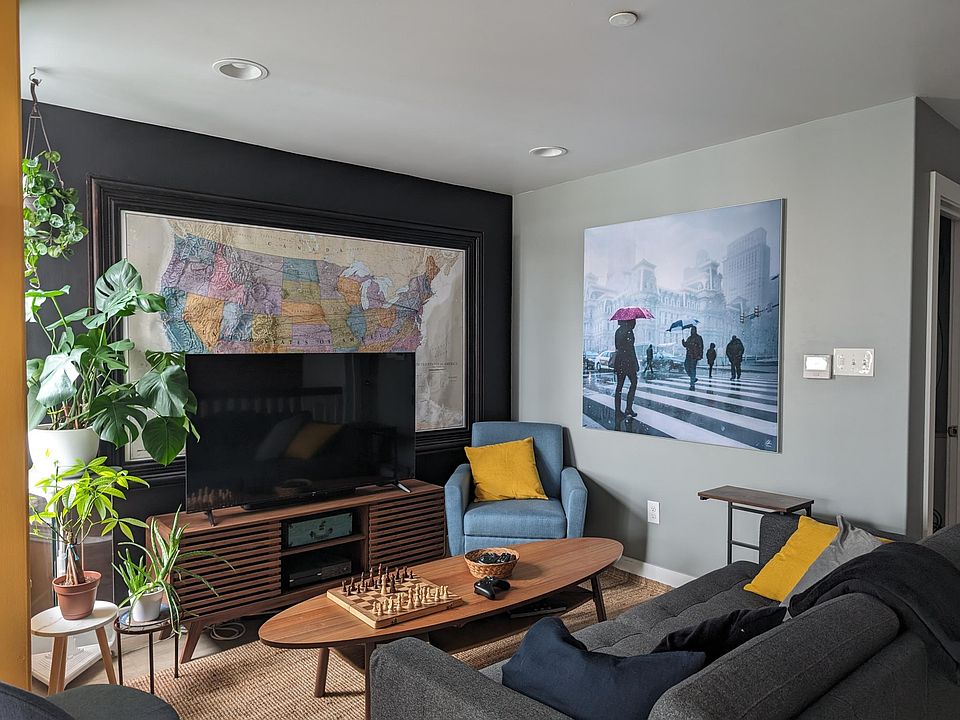 Shared living room space