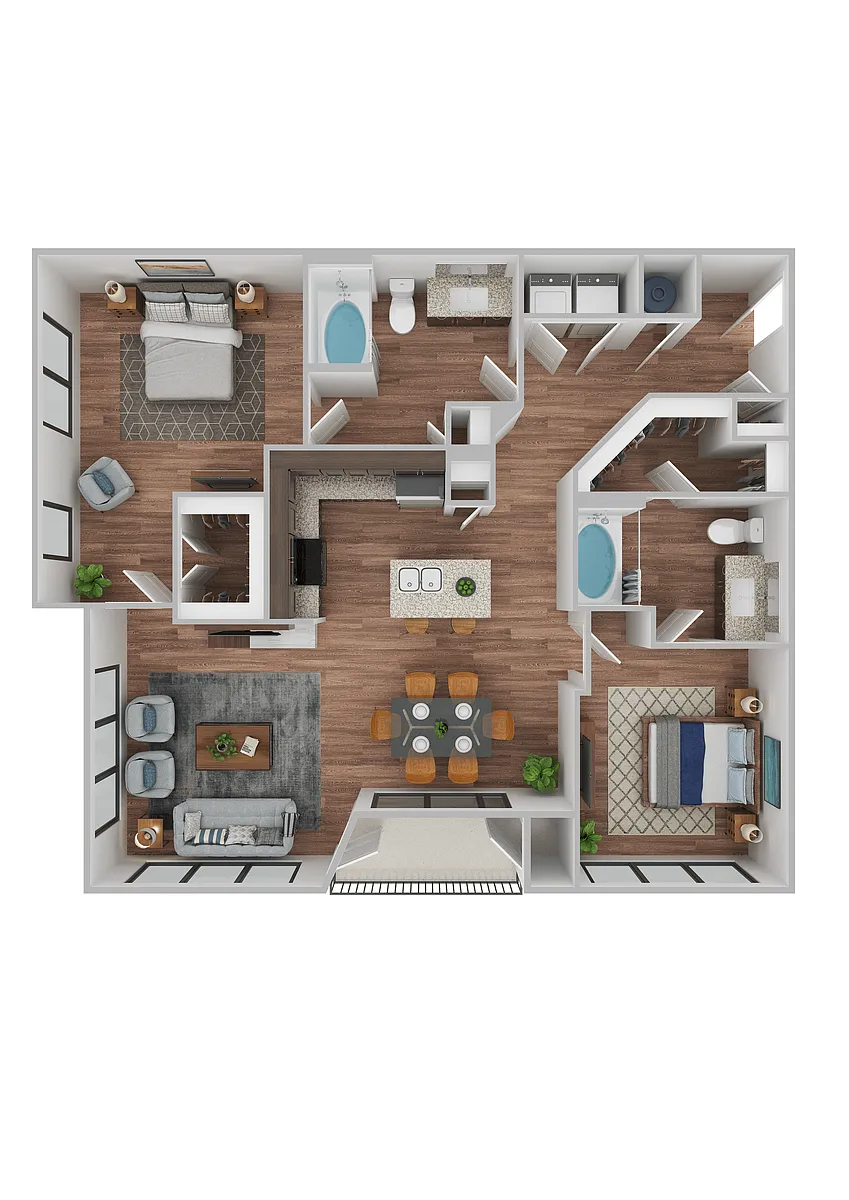Floor plan B4b