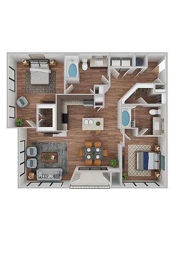 Floor plan B4b