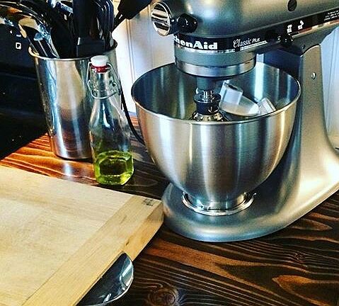 Custom wood kitcher counters