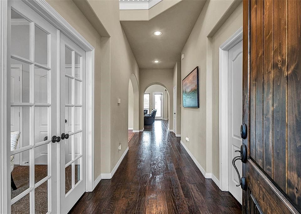 Welcome Home!  Upgrades include gorgeous hardwood flooring, Study with French doors and Secondary Master Suite down