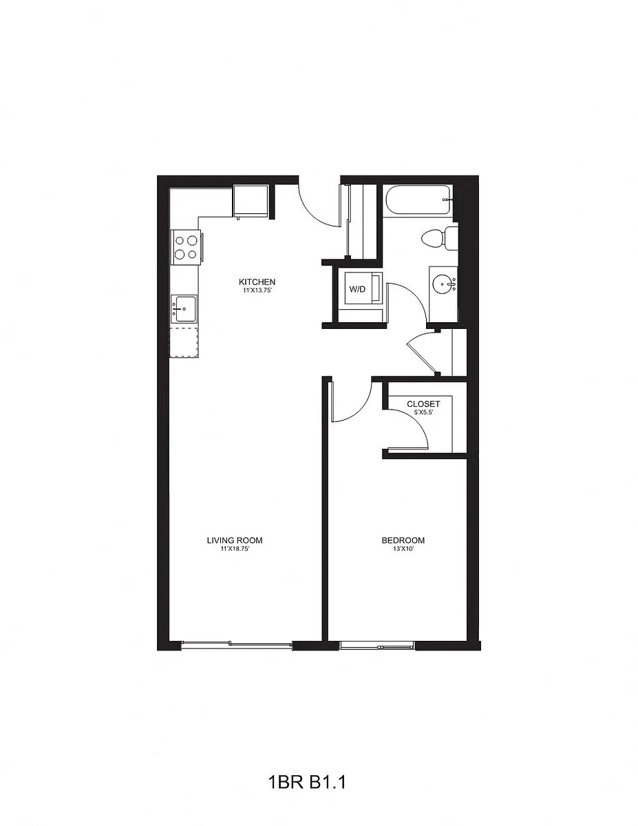 Floor plan B11