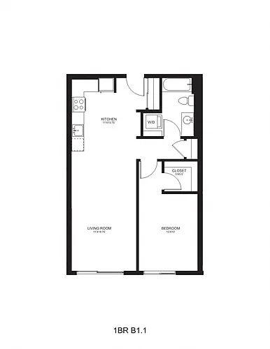 Floor plan B11
