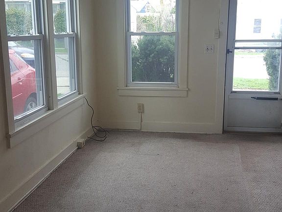 entry and living room