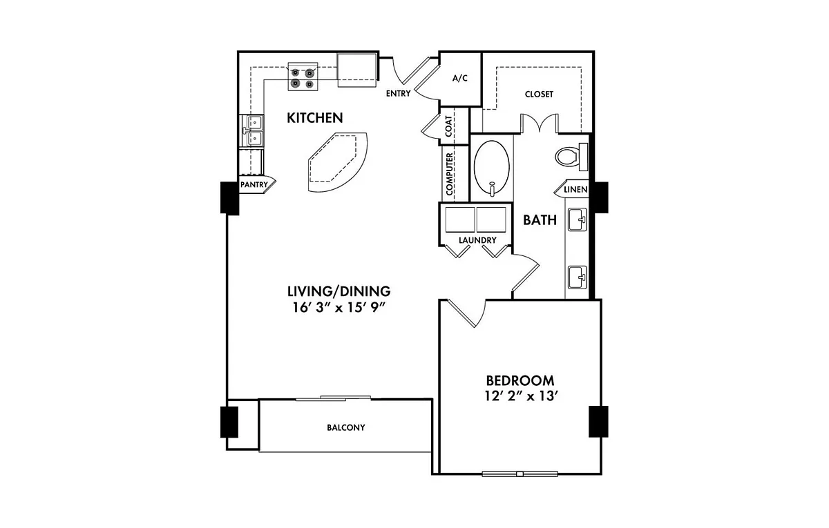 Floor plan A10A