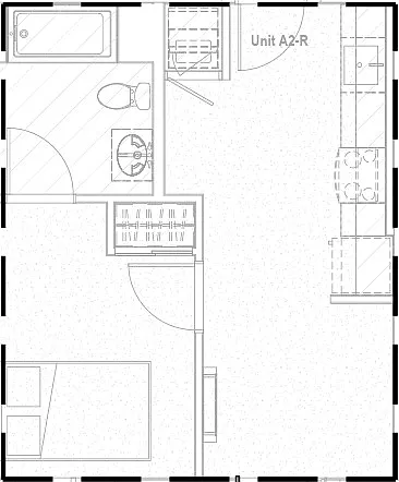 Floor plan One Bedroom
