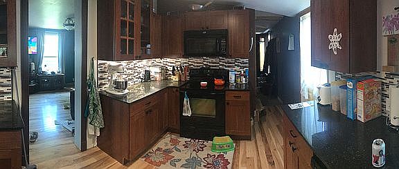 A completely remodeled kitch