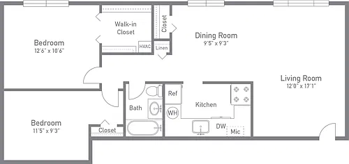 Floor plan The Maple