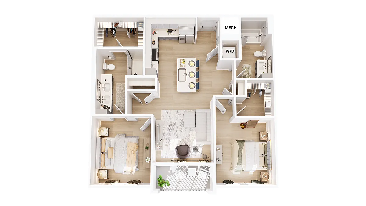 Floor plan B1