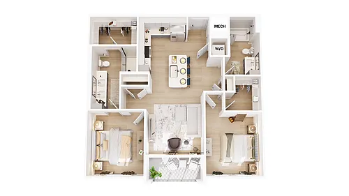 Floor plan B1