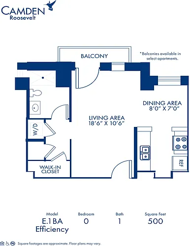 Floor plan E.1BA