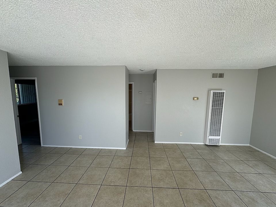Newly painted spacious living room