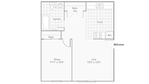Floor plan East II - Mangrove