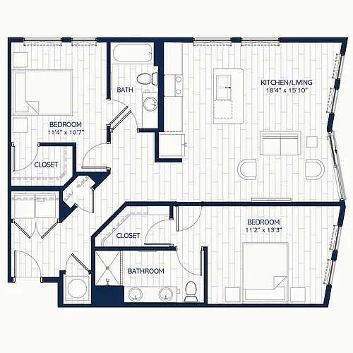 Floor plan 2CH5