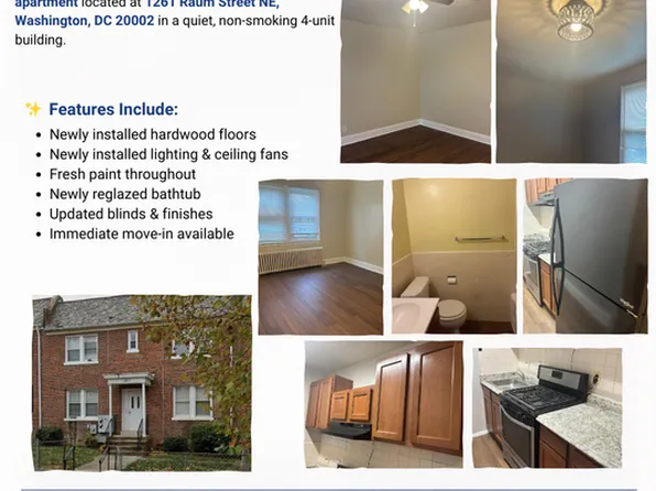 1261 Raum St NE APT 3, Washington, DC 20002