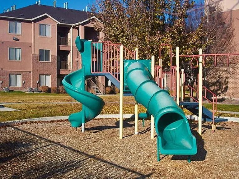 One of two playgrounds