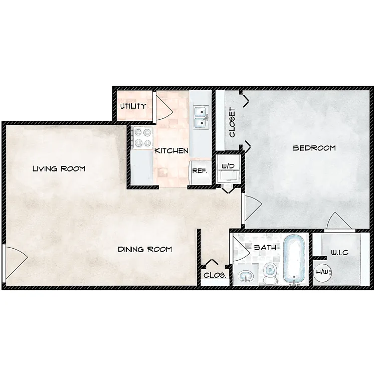 Floor plan The Colonial