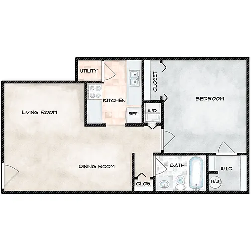 Floor plan The Colonial