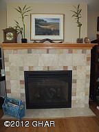 living room fireplace