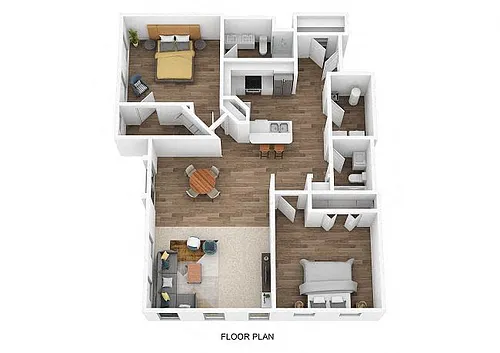 Floor plan The Monroe