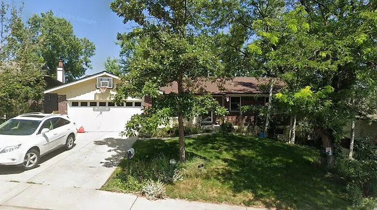 Mature landscaping shade trees. Swamp white Oak and larger Locust tree provide dense shade.