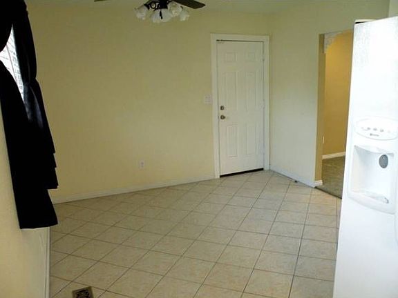 Dining room has access to garage