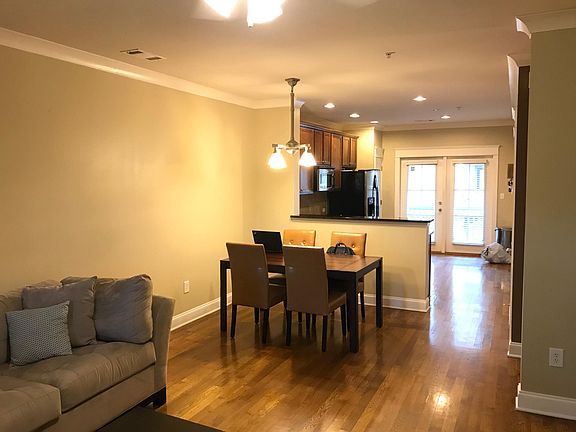 Open concept dining area.