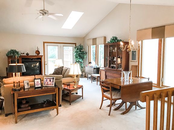 French doors to deck