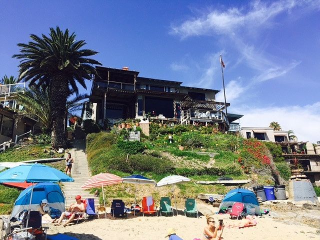 Building from beach side