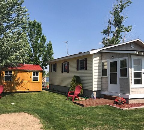 Front of the Cabin,new shed