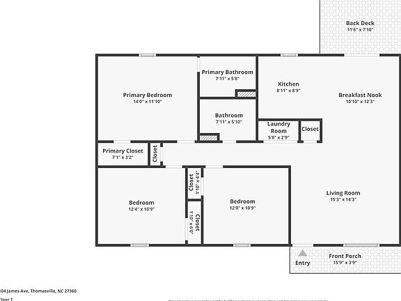 2nd image of 104 James Ave