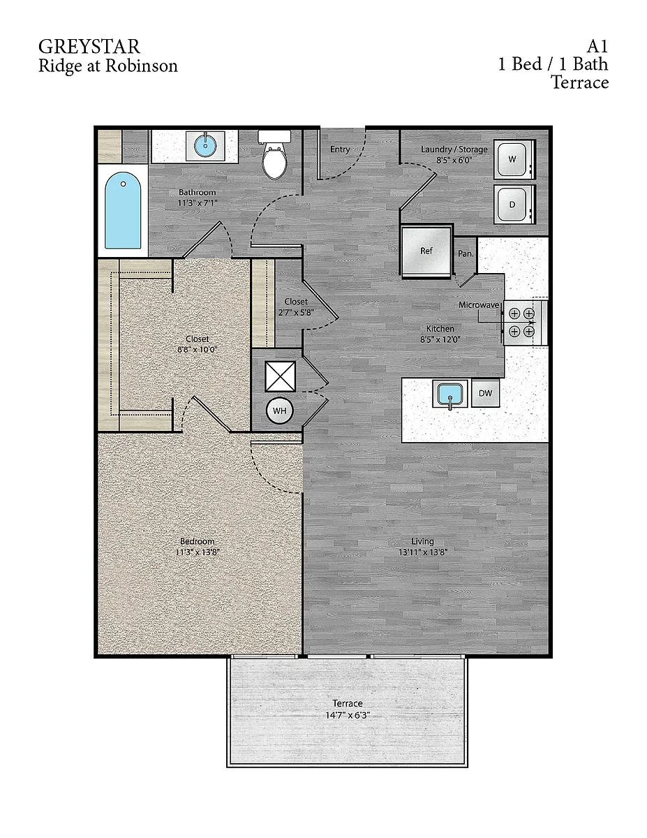 Floor plan A1