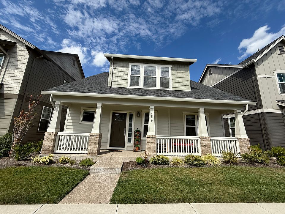 Front view of the house