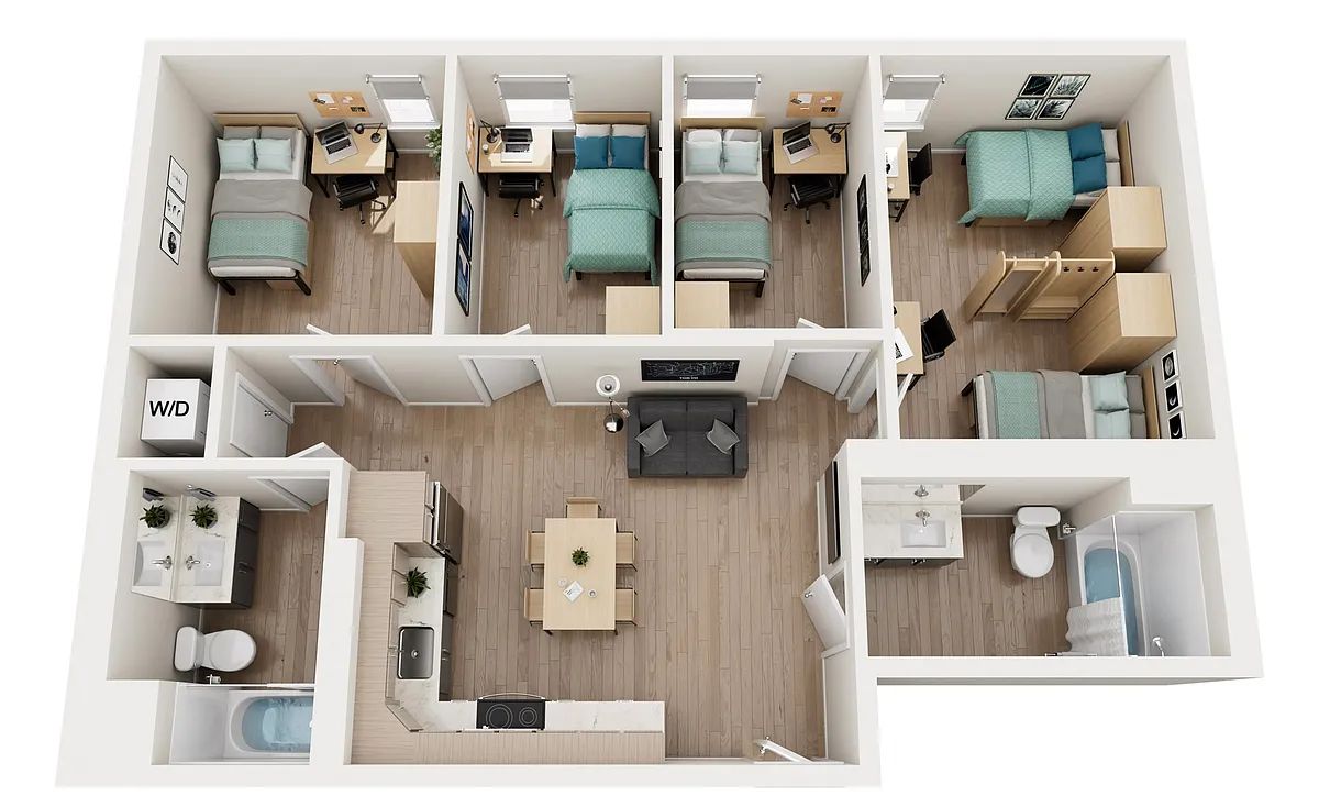 Floor plan D1
