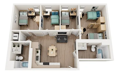 Floor plan D1