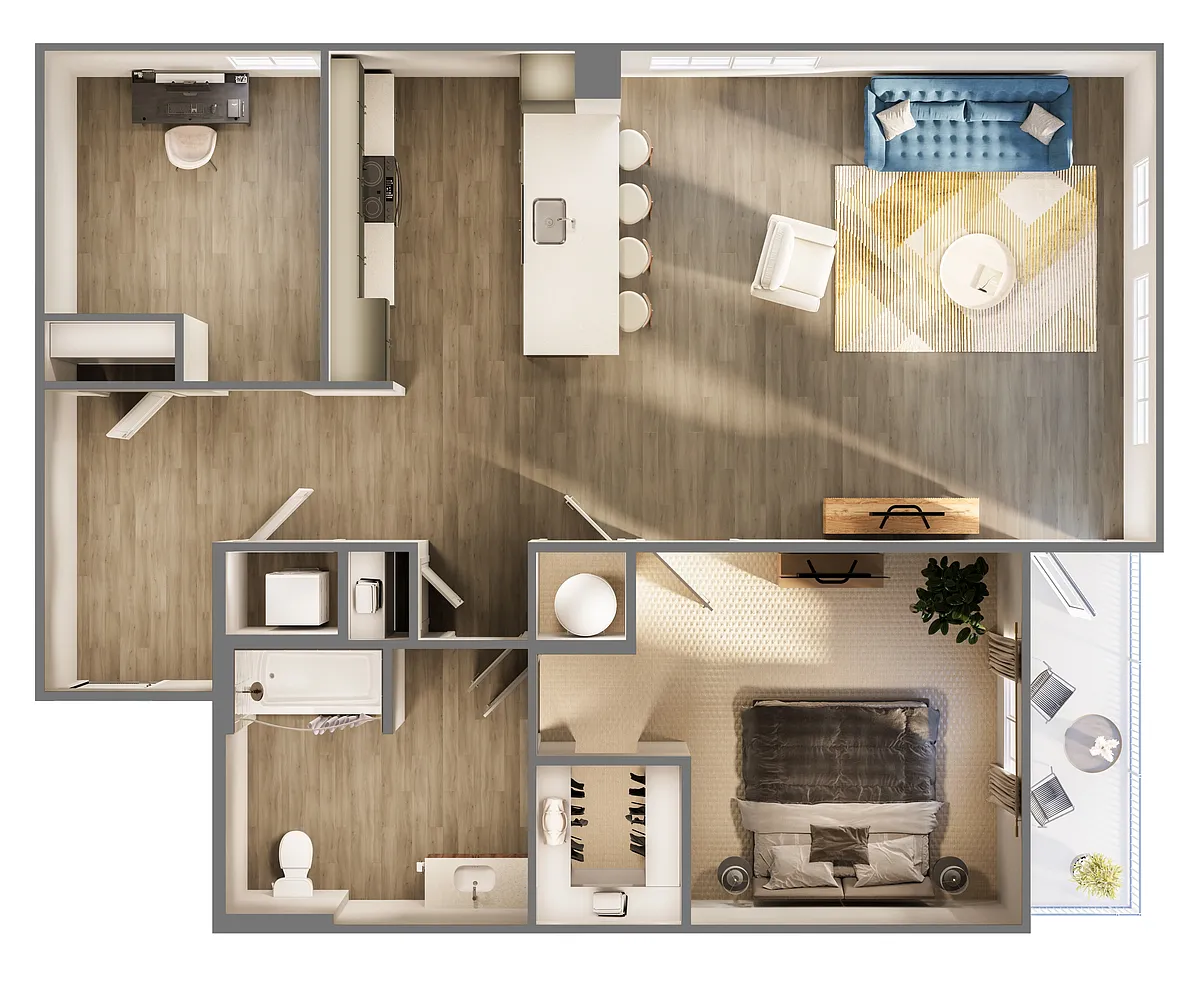 Floor plan A6DA