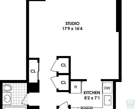 2nd image of 350 W 51st St APT 6J