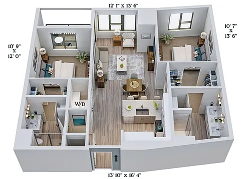 Floor plan C4