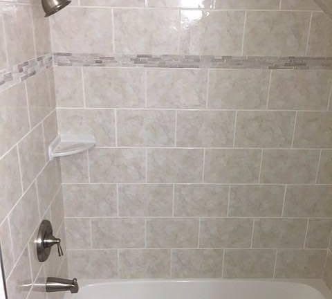 Newly renovated bathroom