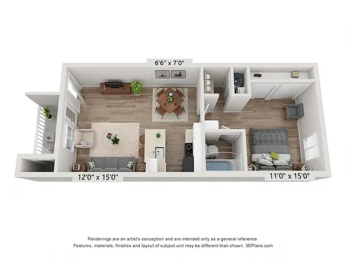 Floor plan Alamo