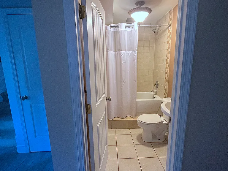 full bath on lower level