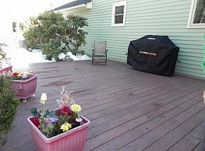 Back Patio Ready for BBQs!