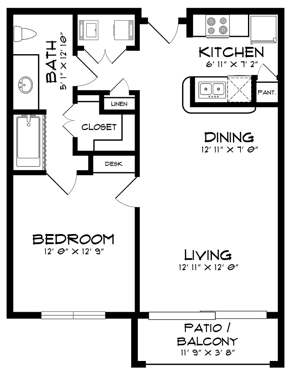 Floor plan A1