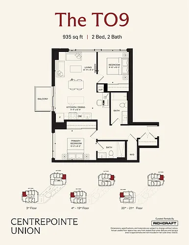 Floor plan 1008E-CU
